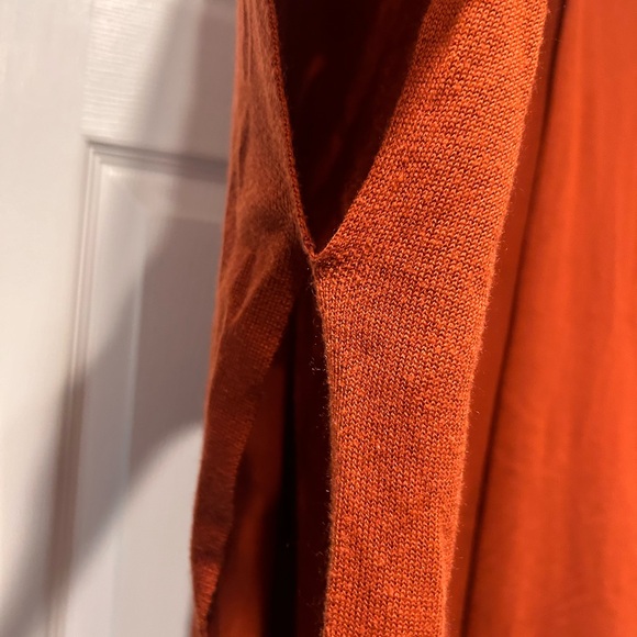 Forever 21 XL cape sweater burnt orange excellent condition - Picture 3 of 3